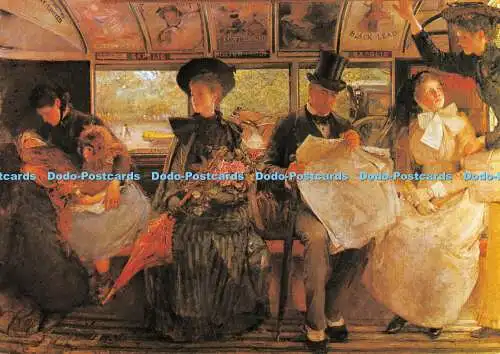 D071003 Bayswater Omnibus. London Museum. George William Joy 1844 1925. Die Medi