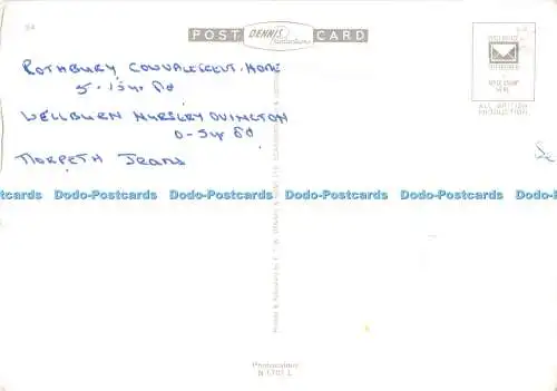 D069766 Northumberland. E. T. W. Dennis. Postkarte