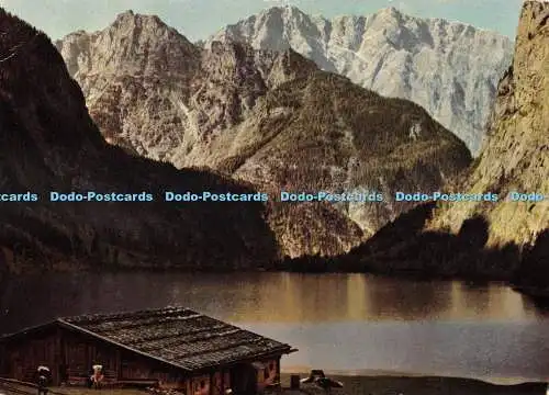 D069799 Königssee. Obersee. Gebr. Metz. Farbphotokarte Nach Agfacolor. Aufnahme