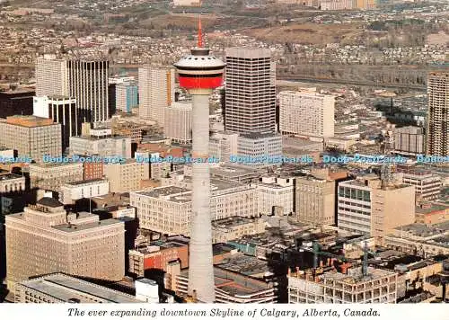 D071087 Ständig wachsende Skyline der Innenstadt von Calgary. Alberta. Kanada. Walter Petr