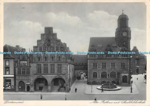 D071560 Dortmund. Altez Rathaus und Stadtbibliothek. Cramers Kunstanstalt. 1933