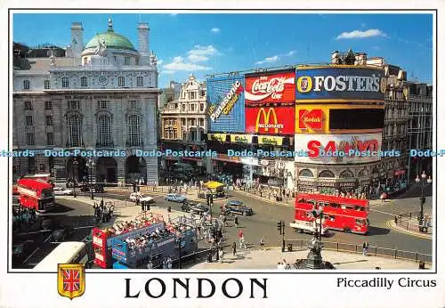 D072007 London. Piccadilly Circus. Fisa. 1999. Golden Shield