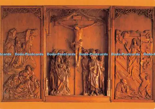 D073761 St. Peter und Paulskirche Detwang. Kreuzaltar von Tilman Riemenschneider