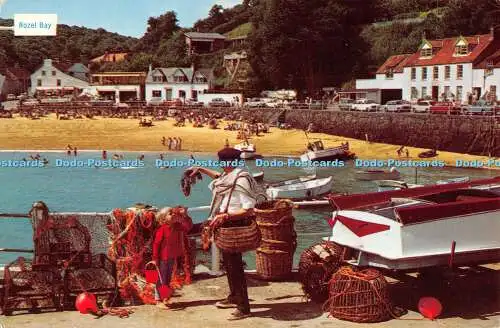 D072389 Rozel Bay. Jersey. C.I. Continental Karte. Das fotografische Grußauto