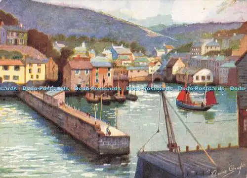 D072497 Polperro. Serie 103. A. Vivian Mansell. London. Anne Croft. Lackierung. P