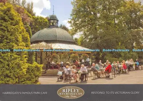 D072776 Harrogate berühmtes Par Cafe. Ripley Eis und Cafe. Restauriert auf seine Vi