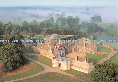 D075412 Leicestershire. Market Harborough. Rockingham Castle. Skyscan Balloon Ph