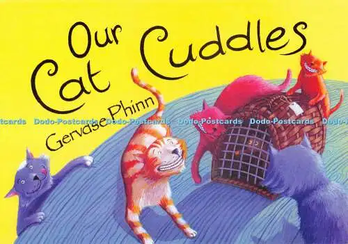 D075429 Katze unsere Kuscheln. Gervase Phinn. Kinderspiel. Cover-Illustration. Amanda M