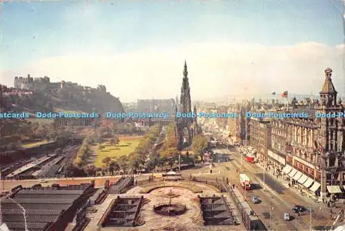 D074259 Edinburgh. Hauptstadt von Schottland. Ein Überblick über die Stadt. The North Brit