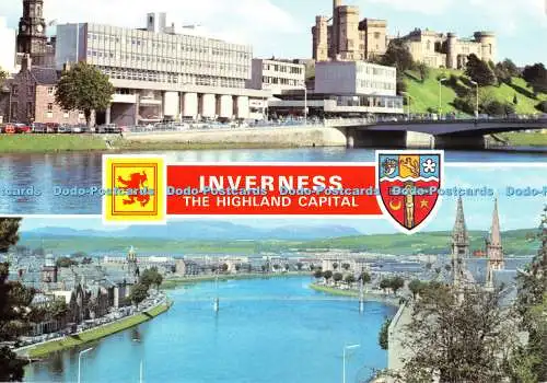 D072866 Inverness. Hauptstadt des Hochlandes. The Waterfront. E. T. W. Dennis. Multi