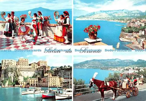 D074396 Saluti da Sorrento. Casa Del Giornale. Da Fotocolor Kodak Ektachrome. Mu