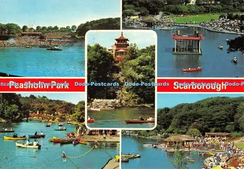 D075826 Scarborough. Peasholm Park. E. T. W. Dennis. Fotofarbe. Multi View. 19