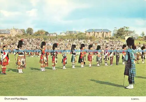 D074661 Drum and Pipe Majors. S.5414L. Dennis