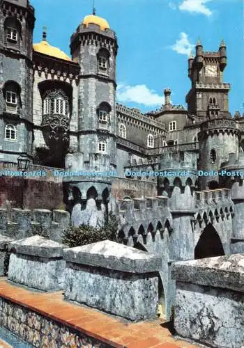 D077146 48. Sintra. Portugal. Palacio Nacional da Pena. Pormenor. Detail. Dulia