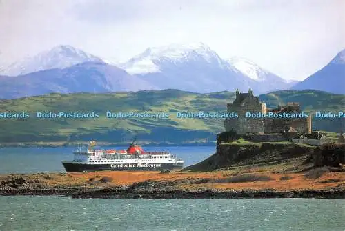 D073338 Isle of Mull. Vorbei an Duart Castle. Klasse 37. Insel Serie. Martin Gupp