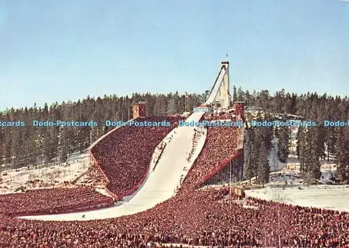 D077282 F 67. Oslo. Holmenkollbakken. Holmenkollen Schanze. Eberh. B.O