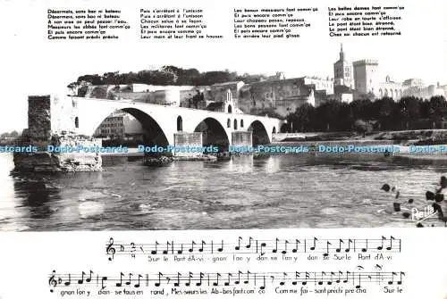 D077349 Avignon. Le Pont dAvignon XIIe s. et sa chanson legendaire. Rella