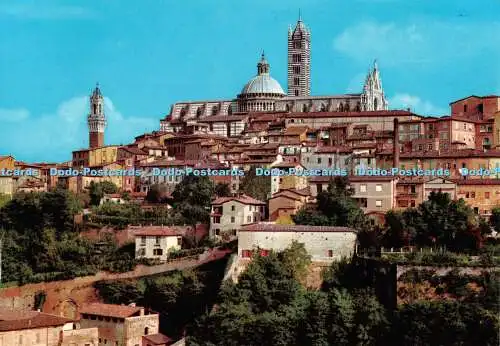 D074931 Siena. Panorama. Ansicht. Venturini. GM