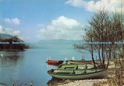 D073540 Loch verdienen mit St. Fillans. Perthshire.Braemar Films. MacLehose. 1975