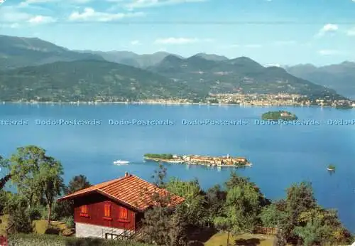 D076142 Lago Maggiore. Isola Pescatori e Isola Madre. Da Fotografia a Colori Ekt