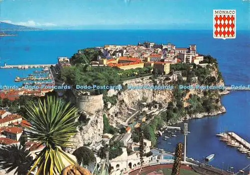 D073607 Principaute de Monaco. The Rock. Litografia Seven