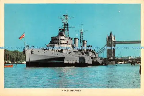 D076196 H.M.S. Belfast. PhotoPrecision. Colourmaster International