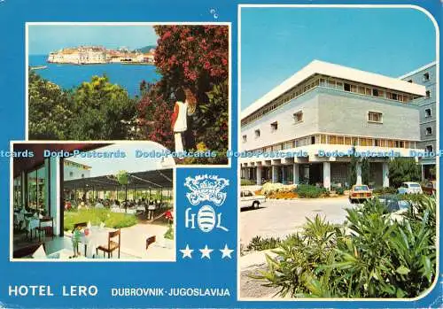 D078944 Dubrovnik. Jugoslavija. Hotel Lero. Snimak i Obrada Nitp. Slobodna Dalma