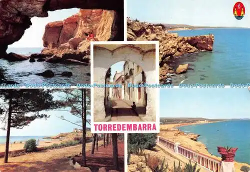 D076490 Torredembarra. Costa Dorada. Mehrere Ansichten der Stadt. Raymond. Multi Vi