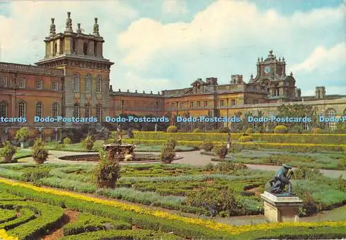 D080415 Blenheim Palace. Italienischen Gärten. Fotopräzision. 1971