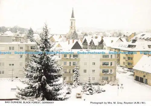 D077770 Bad Dürheim. Schwarzwald. Deutschland. Mrs. M. Gray. Royston. Richter. Hertf