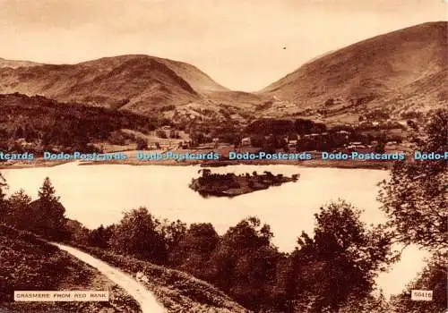 D079019 Grasmere von Red Bank. 56416. Photochrom