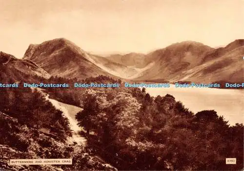 D079021 Buttermere and Honister Crag. 9360. Photochrom