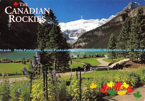 D076545 Die kanadischen Rocky Mountains. Lake Louise. Farbe High Country. Ray Weins