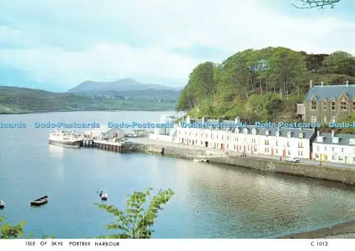 D080435 Isle of Skye. Portree Harbour. Richter. C. 1012