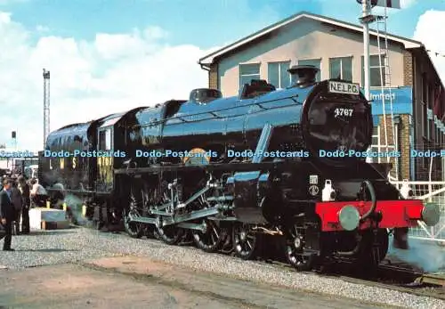 D079034 L.M.S. Klasse 5MT 4 6 0 Nr. 4767 in Shildon. Dennis. Moorsrail Postkarte