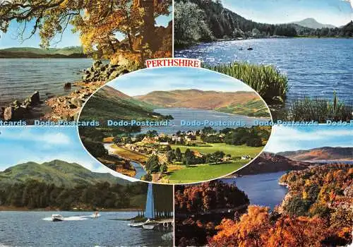 D075355 Perthshire. Loch Vennacher. Loch Ard. Loch Katrine. Valentinstag. Scots Pic