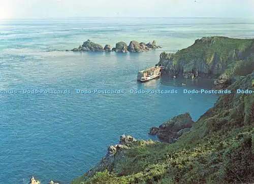 D075357 Sark. C.I. Hafen von La Maseline. Guernsey Press. Plastichrom. Norman Gr