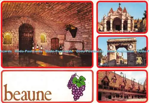 D076590 Beaune. Cote d Or. Cim. Multi View. 1988