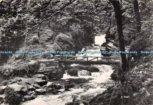 D080510 bei Watersmeet. Lynmouth. K 9881. Valentinstag. RP. 1961