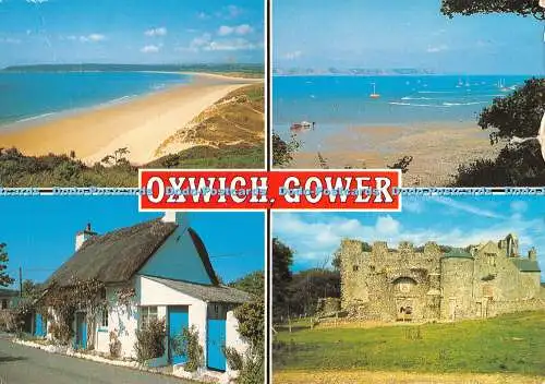 D077885 Oxwich. Gower. Lachs. 1993. Multi View