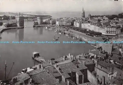 D079137 La Rochelle. Charente Maritime. Vue generale du Port. Greff