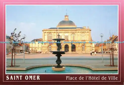 D080555 Saint Omer. Place de lHotel de Ville. Pas de Calais. Frankreich. Rathaus.