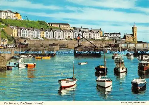 D079152 Hafen. Porthleven. Cornwall. D. Edel. Hinde