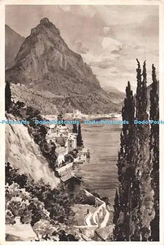 D076752 Oria e.S.Mamette. Lago di Lugano. A. Veronesi