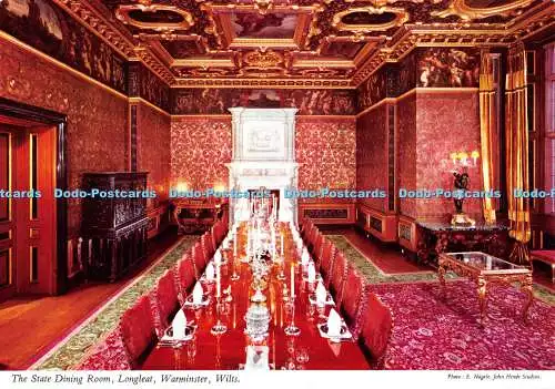 D077992 State Dining Room. Longleat. Warminster. Wilts. E. Nagele. Hinde