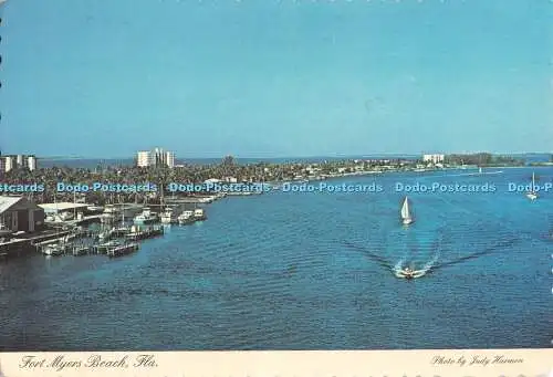 D079241 Fort Myers Beach. Fla. Judy Harmon. Blick von der Matanzas Pass Brücke. Golf