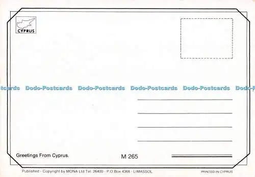 D076784 Grüße aus Zypern. Mona. Multi View