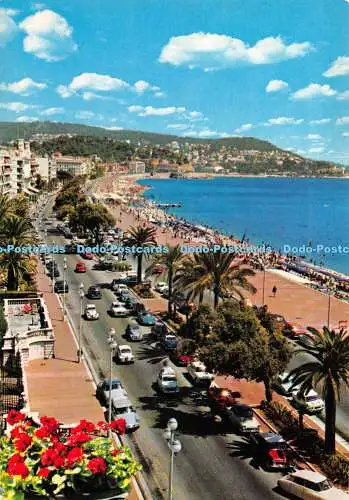 D076795 Schön. La Cote d Azur. La Promenade des Anglais. Mrz