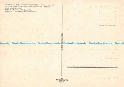 D076808 The Brussels Hilton. Vita Nova