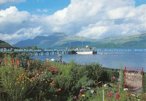 D080713 Pier in Luss. Loch Lomond. Ben Lomond. Jarrold